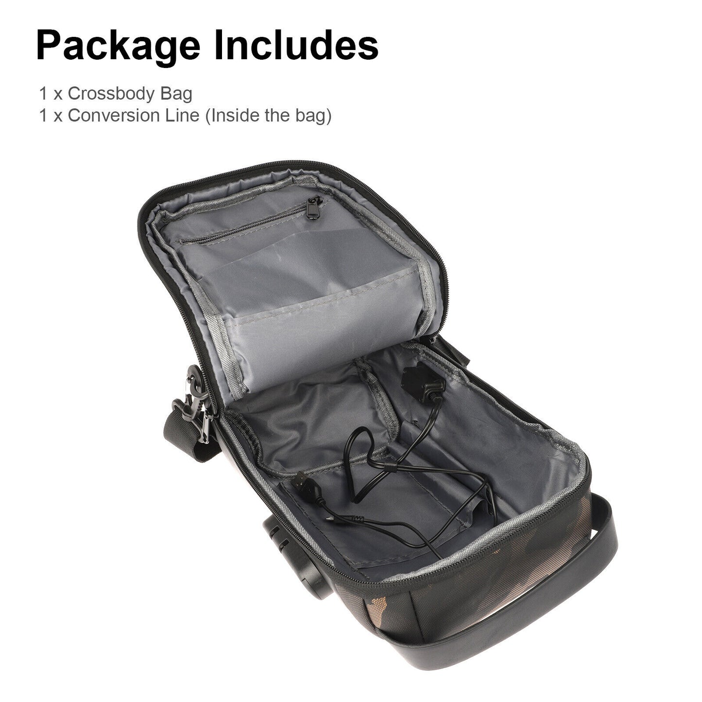 Men's Crossbody Bags Anti-theft Shoulder Bags