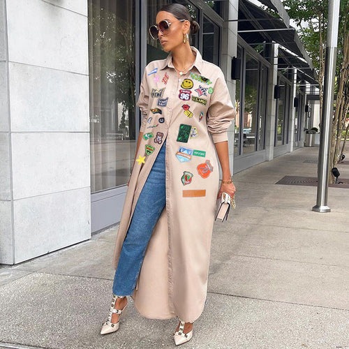 Printed Sunscreen Long Jacket