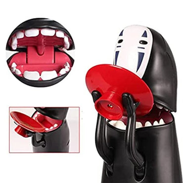 Cartoon Spirited Away Faceless Piggy Bank Automatically Eats Coins Piggy Bank Boys Children's Gift Gift Desktop Decoration