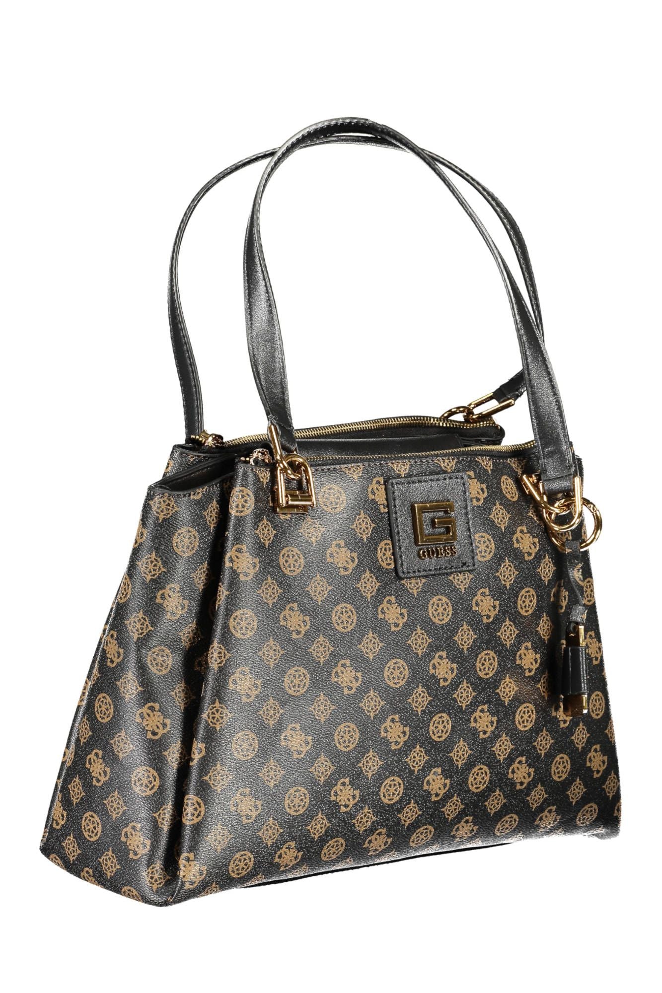 Guess Jeans Brown Polyurethane Handbag