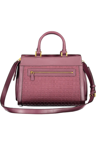 Guess Jeans Purple Polyurethane Handbag