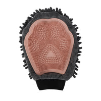 Pet Grooming Kit 2-Sided Bathing Brush Cleaning Massage Glove