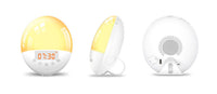 Smart wake-up light alarm clock wifi voice control