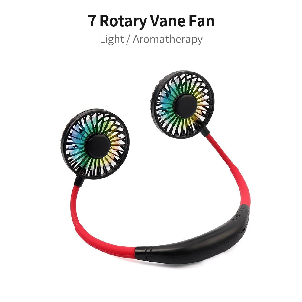 Mini Portable Neckband Fan