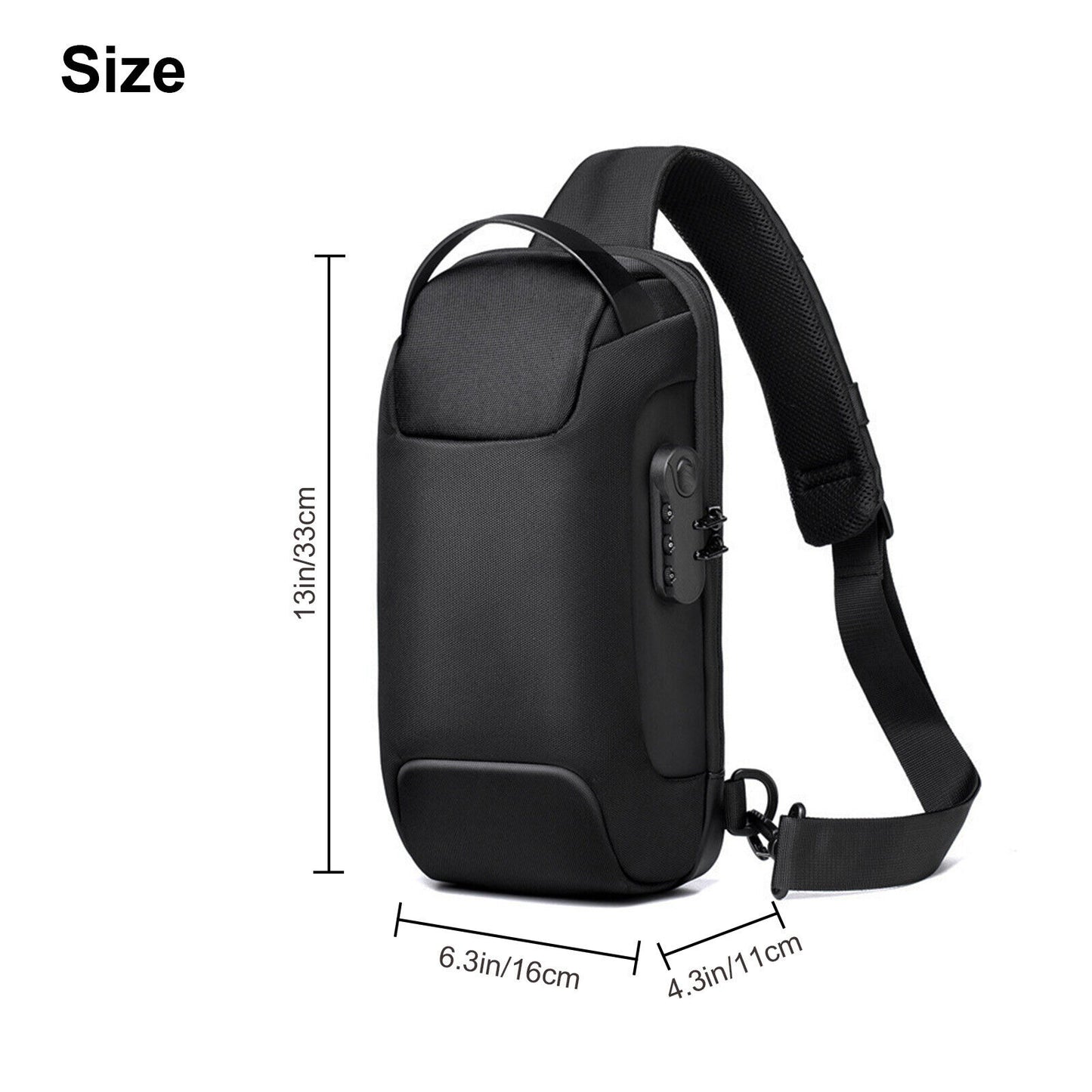 Men's Crossbody Bags Anti-theft Shoulder Bags