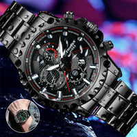 Men's Classic Stainless Steel Quartz Luminous Watch Luxury