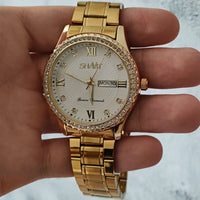 Men's Luxury Classic Stainless Steel Quartz Luminous Watch