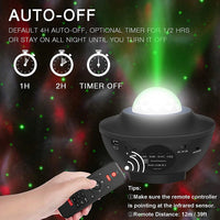 LED Star Night Light Wave LED Projector