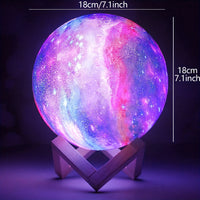 Touch Color Changing Moon Lamp
