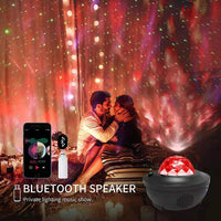 LED Star Night Light Wave LED Projector