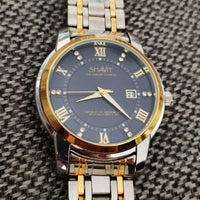 Luxury Stainless Steel Quartz Luminous Wristwatch for Men