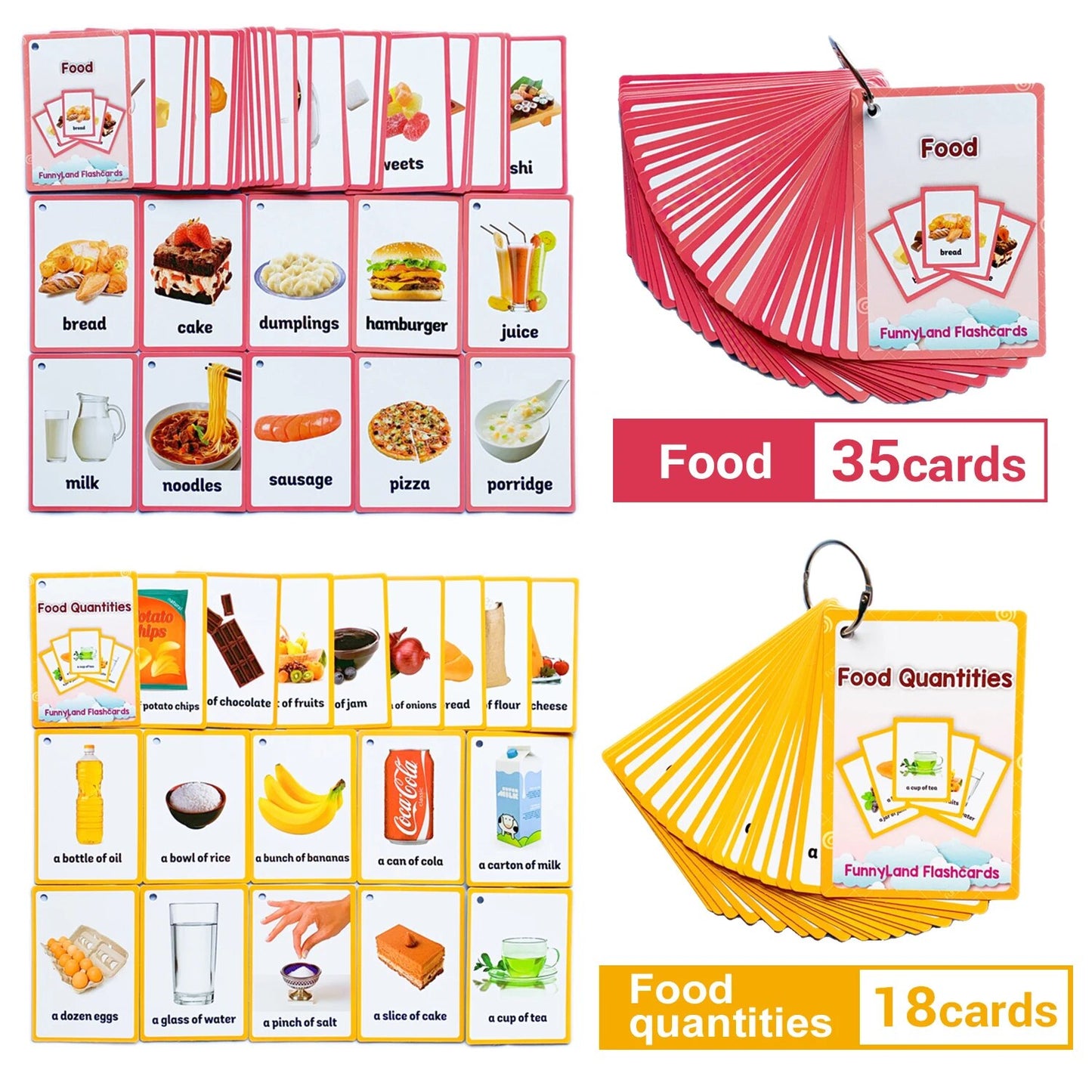 26 Themes 760 Cards Baby  English Learning Word Card Children's Educational Toys for Kids Early Learning Montessori Flashcards