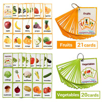 26 Themes 760 Cards Baby  English Learning Word Card Children's Educational Toys for Kids Early Learning Montessori Flashcards