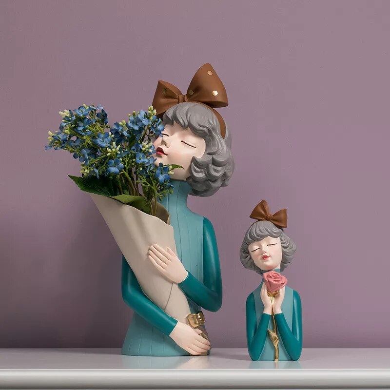 Owl Family Figurines Lovely Dancer Ornament Home Decor Creative Animal Crafts Home Decor Accessories  Wedding Gift for lovers