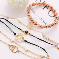 Chemist Around the World Rose Gold 6 Piece Set