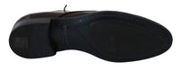 Dolce & Gabbana Brown Leather Dress Derby Formal Mens Shoes