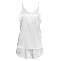 Spring Summer Minimalist Home Women Sling Pajamas Casual All Match