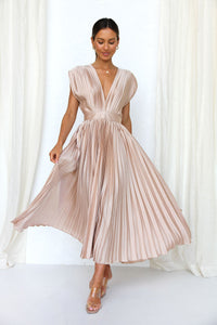 Casual loose zipper sleeveless dress