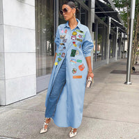 Printed Sunscreen Long Jacket