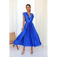 Casual loose zipper sleeveless dress