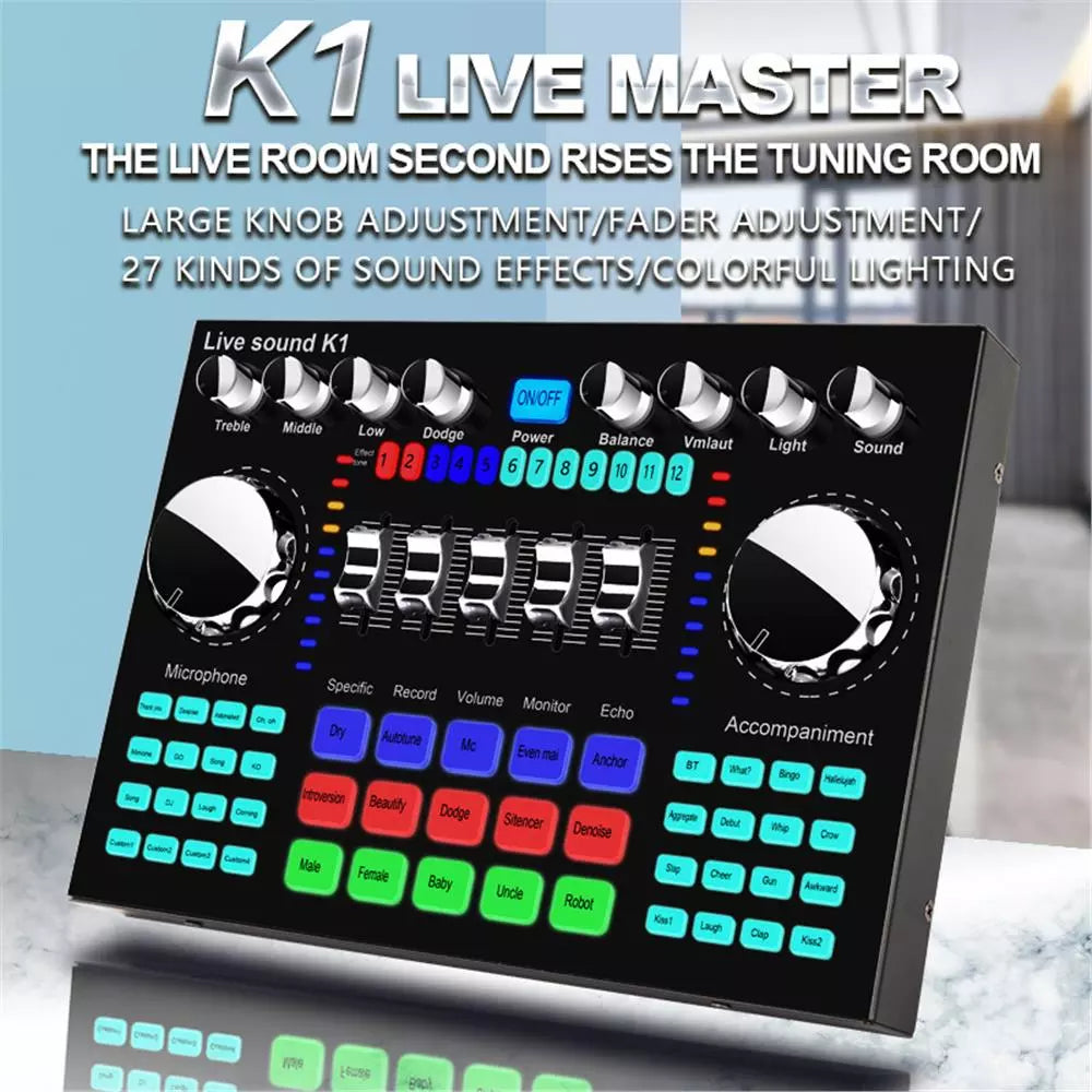 K1 Live Sound Card