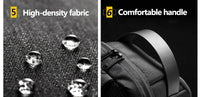 WEIXIER Shoulder Bag for Men Waterproof USB Man Crossbody Bag Anti-Theft Short Travel Messenger Sling Fashion Designer Chest Bag