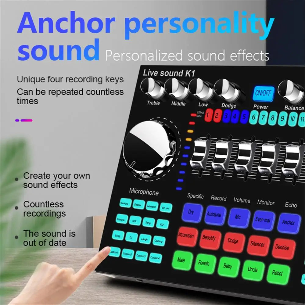 K1 Live Sound Card