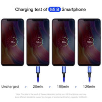 Baseus 3 in 1 USB Cable Type C Cable for Samsung S20 Xiaomi Mi 9 Cable for iPhone 12X11 Pro Max Huawei Charger Cable