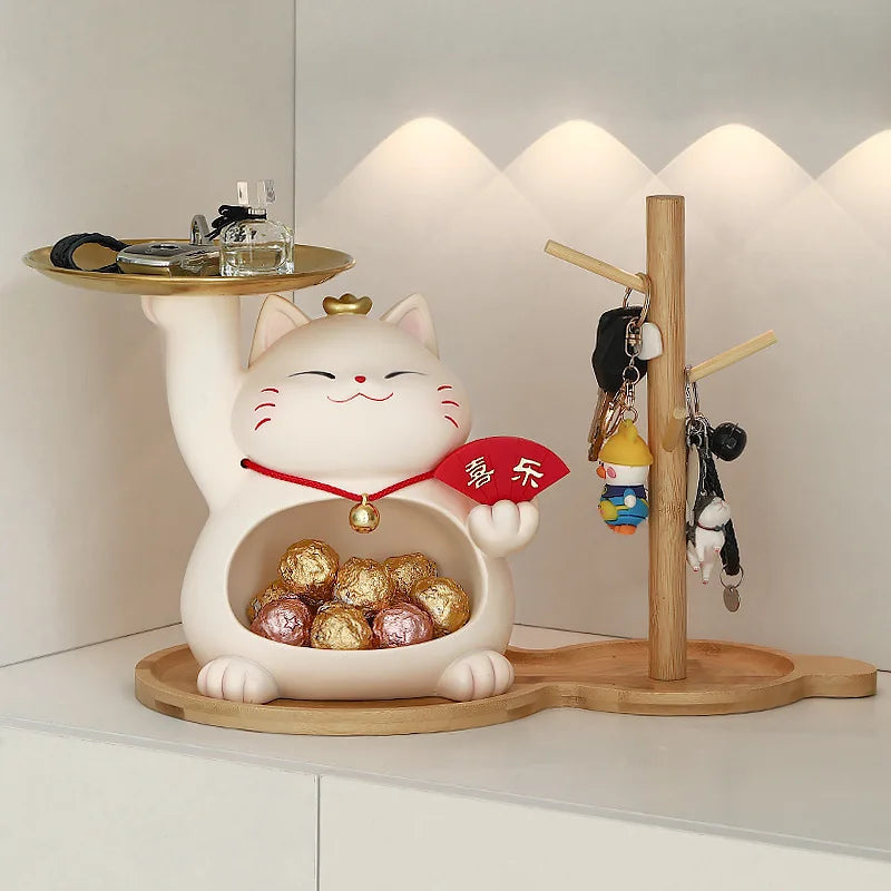 Luxury Lucky Fortune Cat Home Decoration