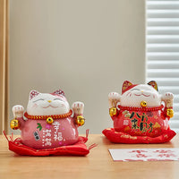 Creative Lucky Cat Small Ceramic Decoration