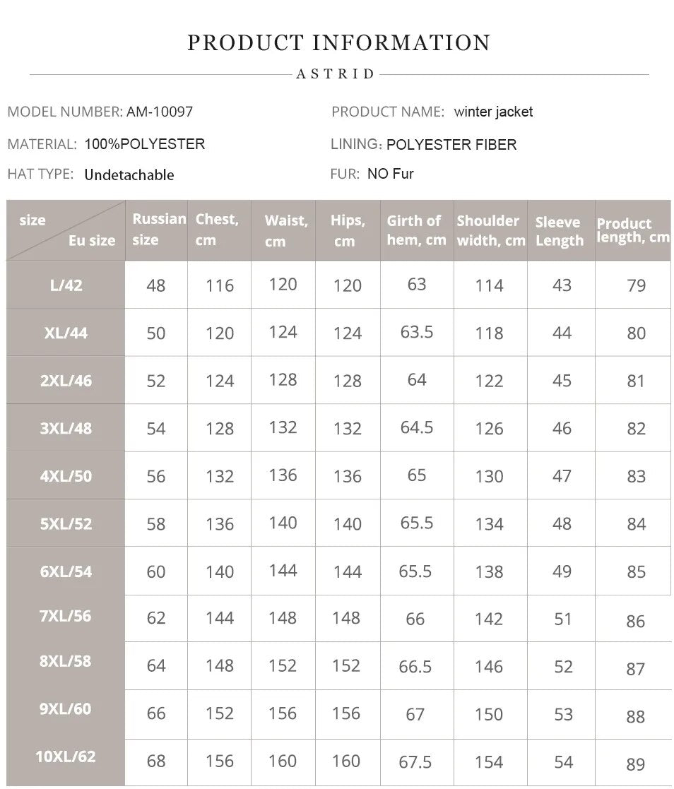 Astrid Autumn Winter Women's Jacket Long Thin Cotton Printed Hood Warm Padded Parka Coat Plus Size Women Clothing New in Outwear