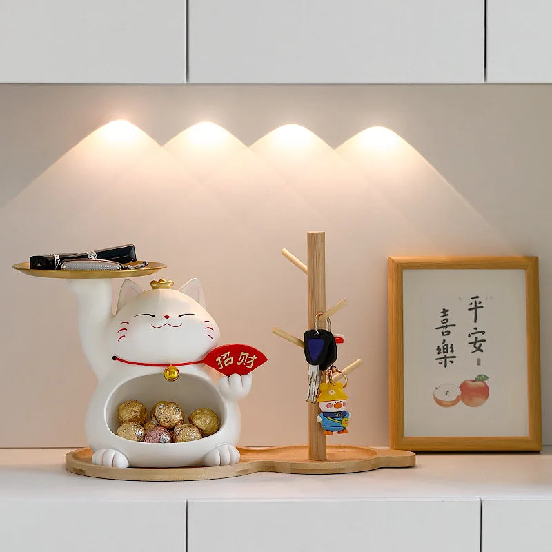 Luxury Lucky Fortune Cat Home Decoration
