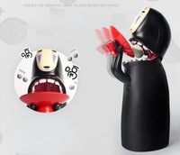 Cartoon Spirited Away Faceless Piggy Bank Automatically Eats Coins Piggy Bank Boys Children's Gift Gift Desktop Decoration