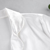 BKQU Pajamas Feathers Sleepwear Female 2 Piece Long Sleeve Turn Down Collar Tops Satin Casual Women Sets With Pants Autumn 2023