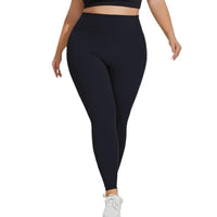 Plus Size Fitness Gym Leggings Women Running Activewear Yoga Leggings Seamless Energy Tights High Waist Sports Pants Workout