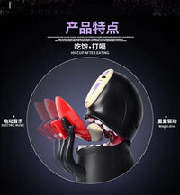 Cartoon Spirited Away Faceless Piggy Bank Automatically Eats Coins Piggy Bank Boys Children's Gift Gift Desktop Decoration