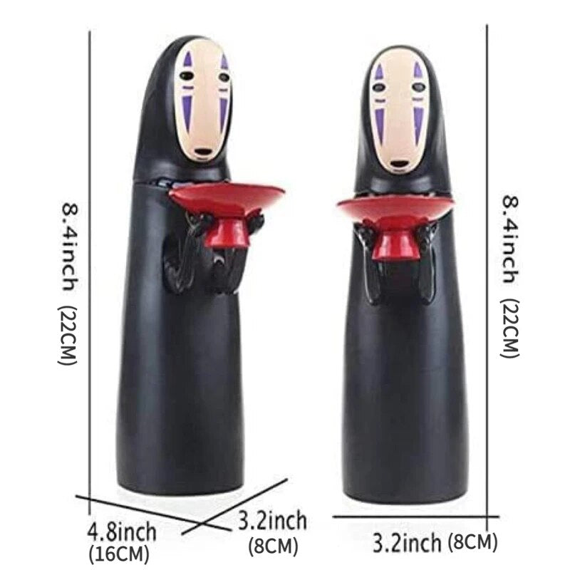 Cartoon Spirited Away Faceless Piggy Bank Automatically Eats Coins Piggy Bank Boys Children's Gift Gift Desktop Decoration