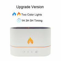 Essential Oil Diffuser With Flaming Effect And Timer