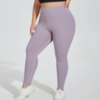 Plus Size Fitness Gym Leggings Women Running Activewear Yoga Leggings Seamless Energy Tights High Waist Sports Pants Workout