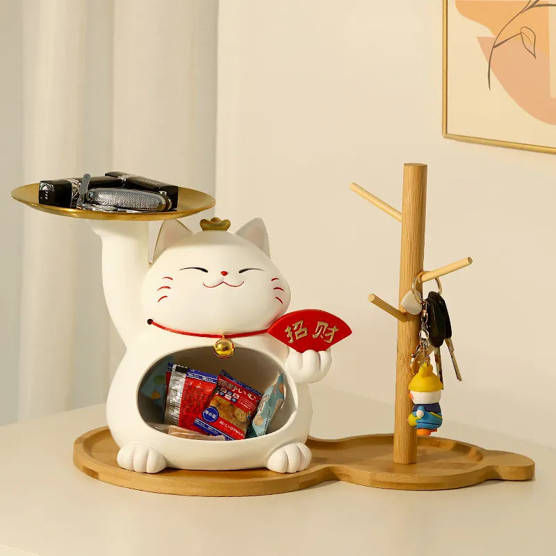 Luxury Lucky Fortune Cat Home Decoration