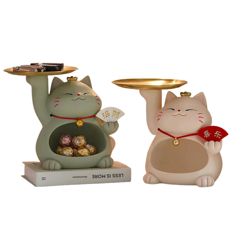 Luxury Lucky Fortune Cat Home Decoration