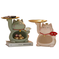 Luxury Lucky Fortune Cat Home Decoration
