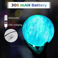 Touch Color Changing Moon Lamp