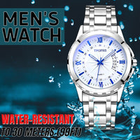 Stainless Steel Watch For MEN Classic Analog Wristwatch Fashion