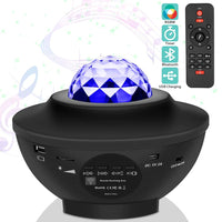 LED Star Night Light Wave LED Projector