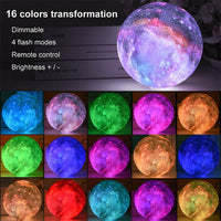 Touch Color Changing Moon Lamp