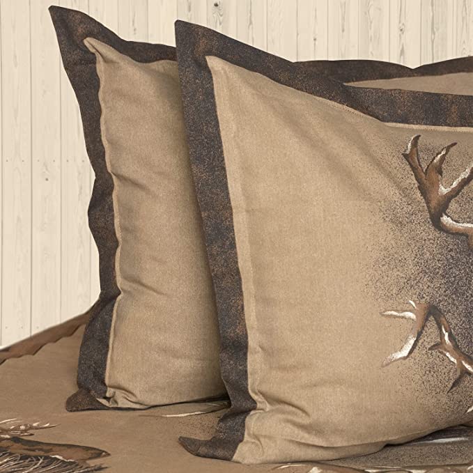 BRT - Whitetail Ridge - Deer Head - Modern Comforter Set