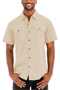 TWO POCKET BUTTON DOWN SHIRT