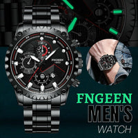 Men's Classic Stainless Steel Quartz Luminous Watch Luxury