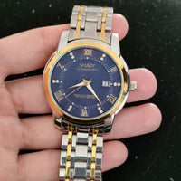 Luxury Stainless Steel Quartz Luminous Wristwatch for Men
